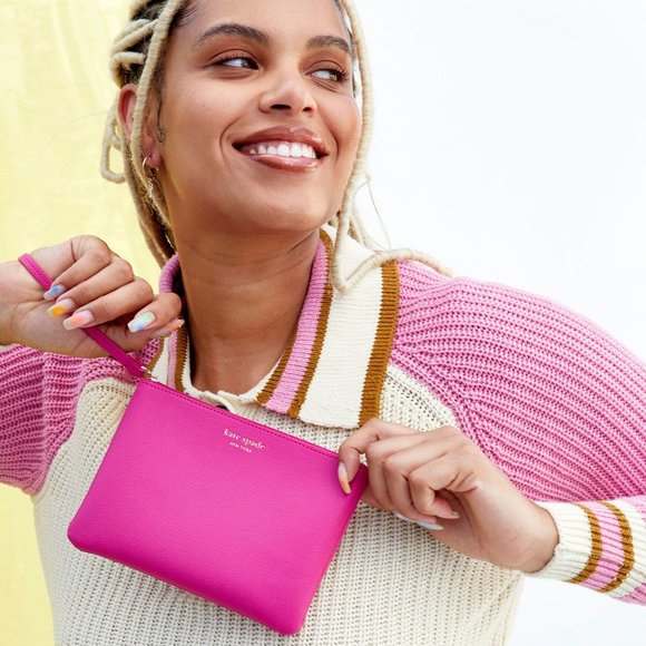 NWT ♠️Kate Spade♠️ Keaton Pouch Wristlet - Picture 7 of 13